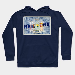 New York State vintage style retro souvenir Hoodie